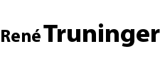 Logo Rene Truninger schwarz